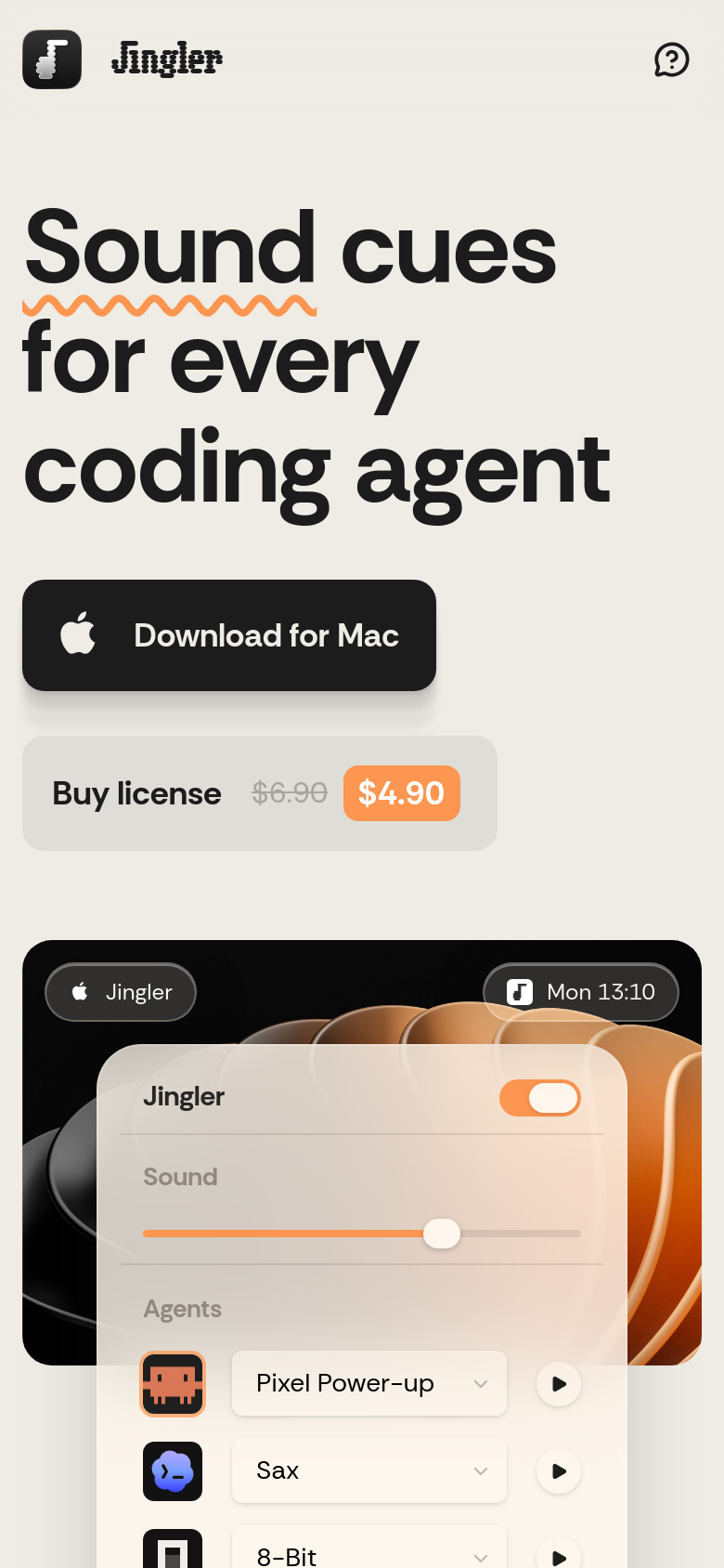 Homepage / Lander