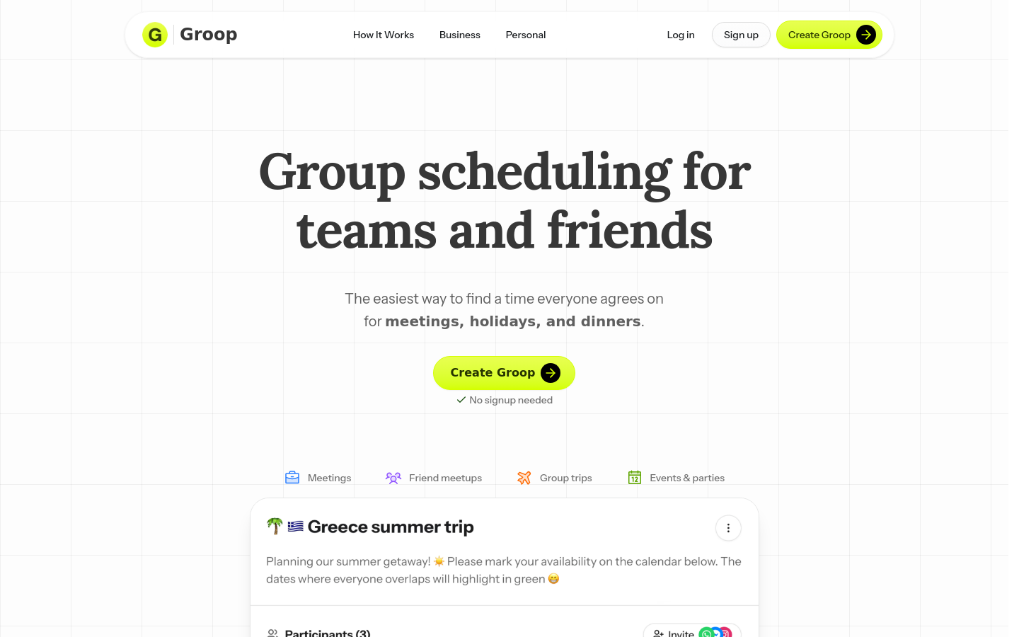 Captured Homepage / Lander