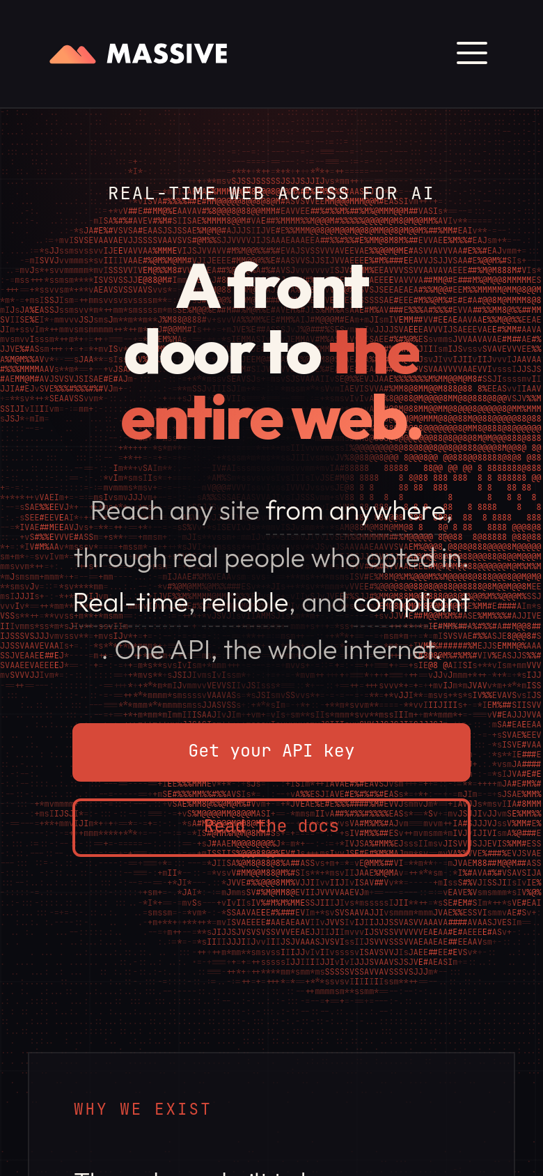 Homepage / Lander