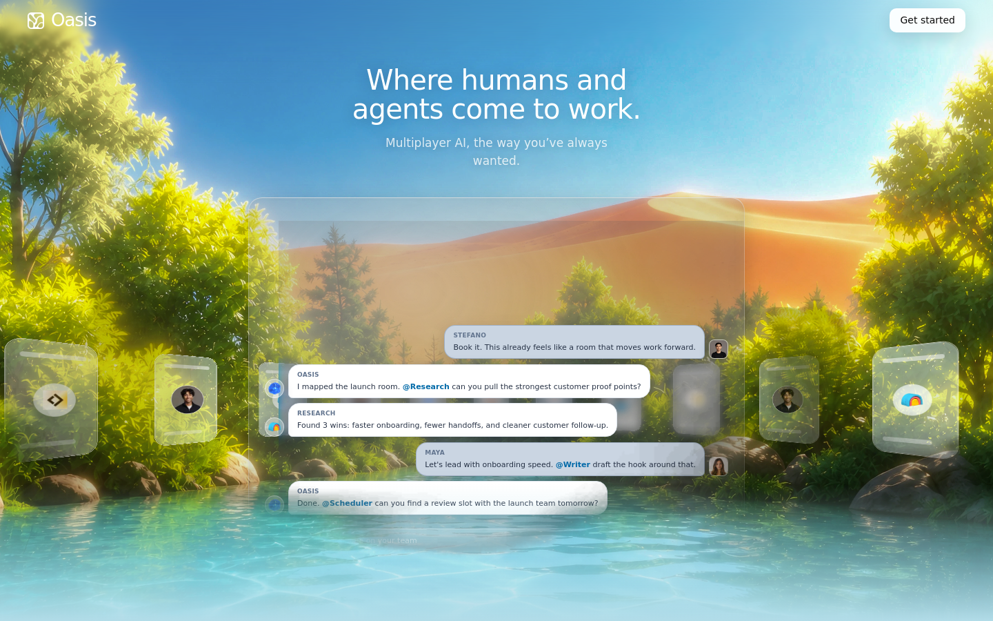 Captured Homepage / Lander