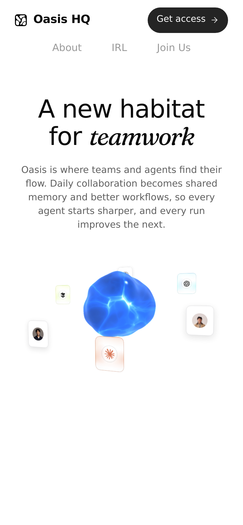 Homepage / Lander