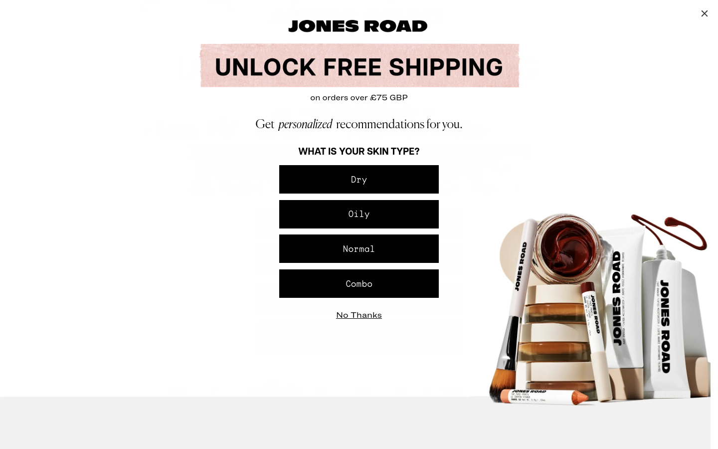jonesroadbeauty.com section