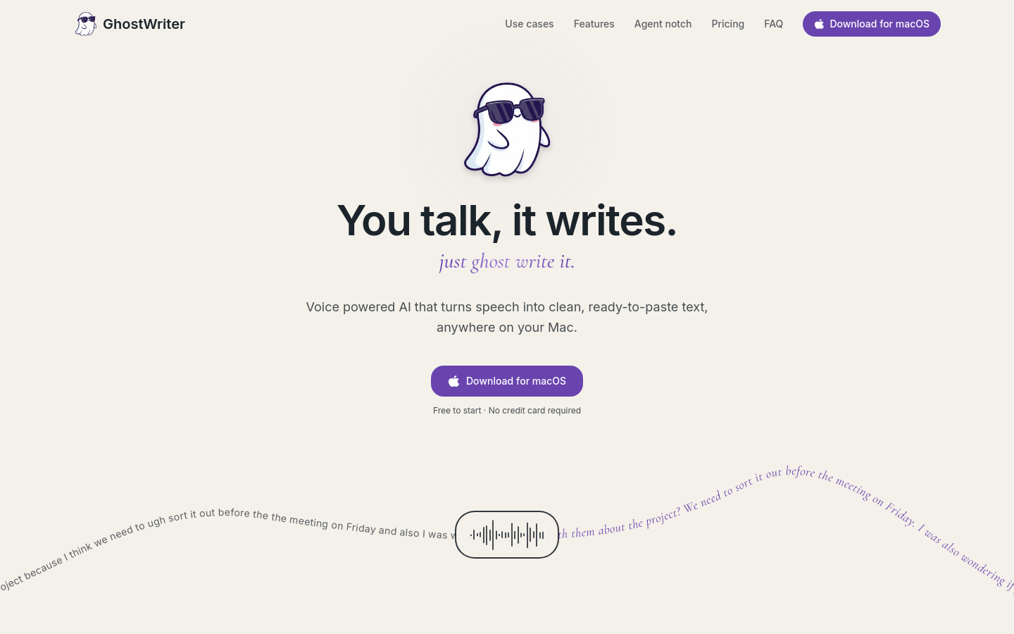 Captured Homepage / Lander
