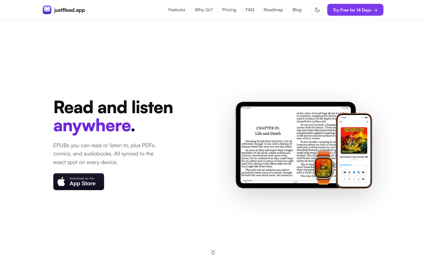 Captured Homepage / Lander