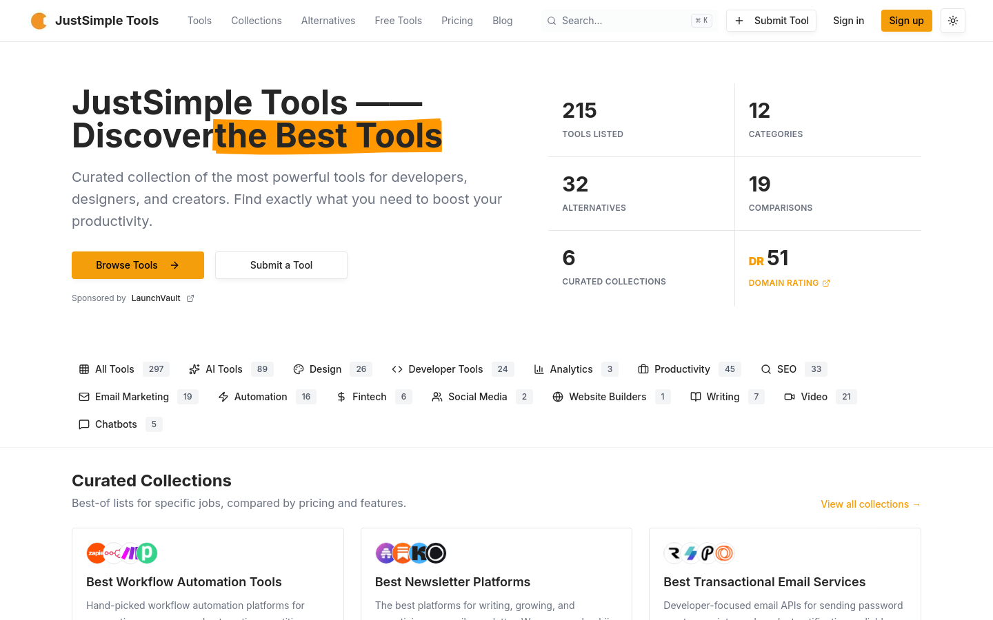Captured Homepage / Lander