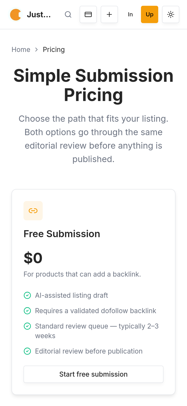 Pricing