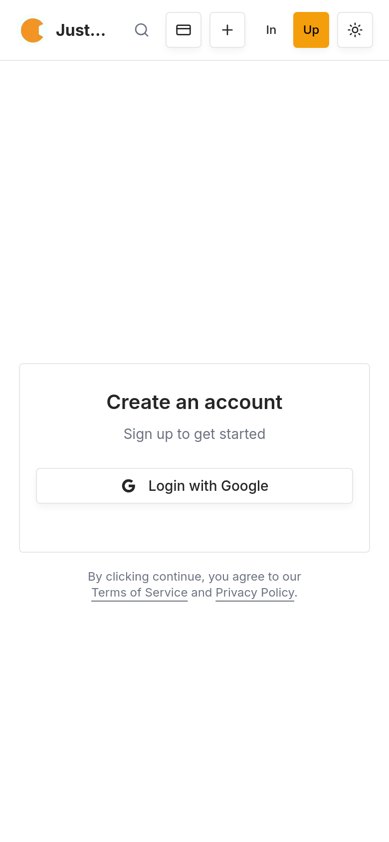 Sign Up