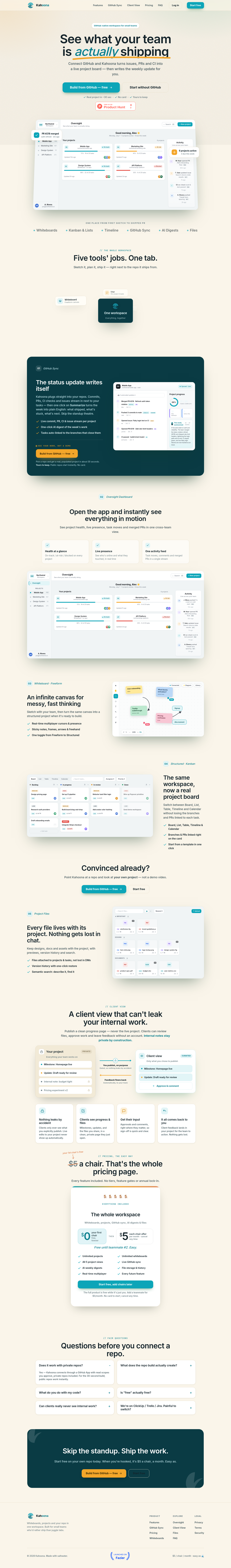 kahoona.app — 