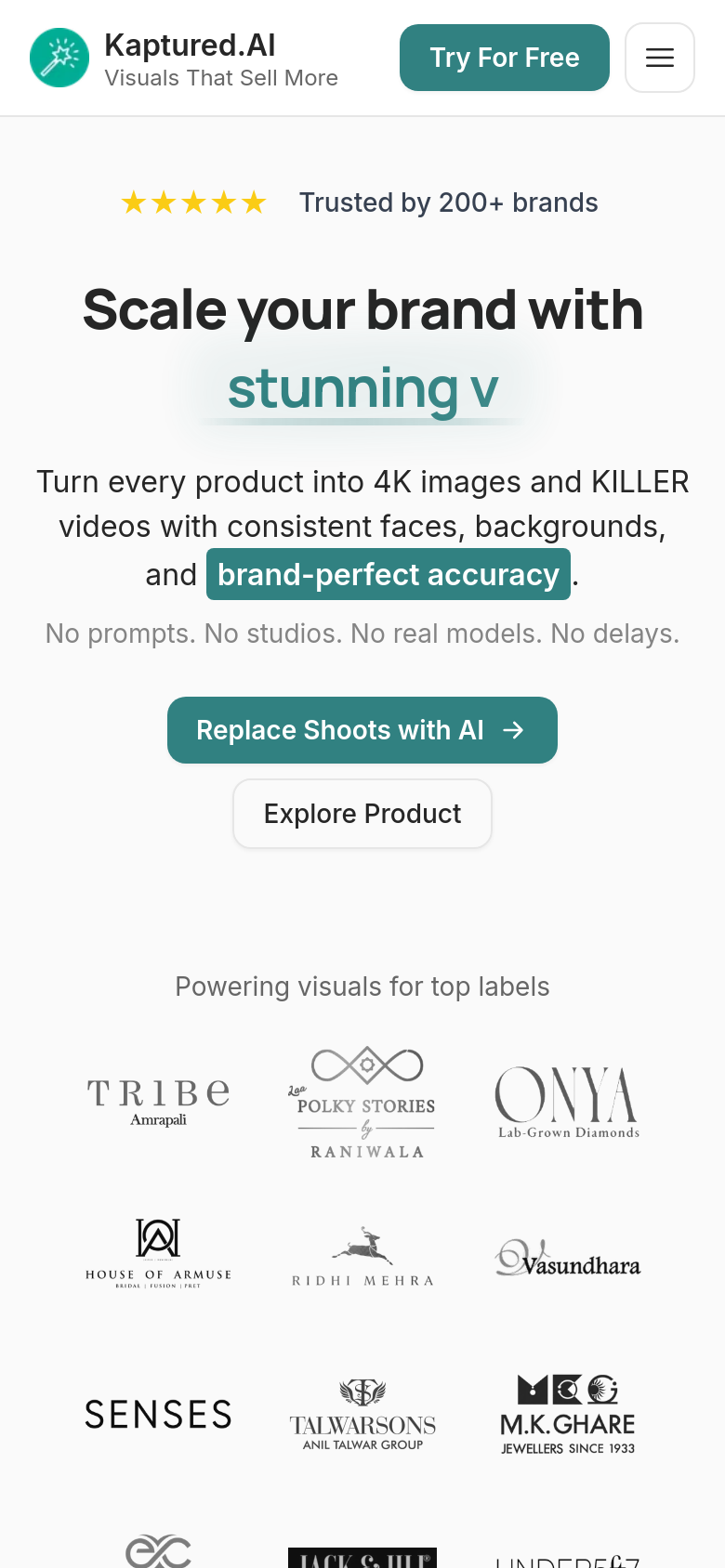 Homepage / Lander