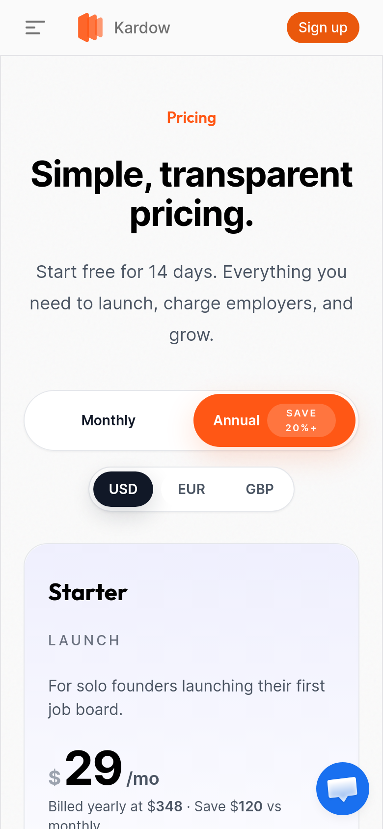 Pricing