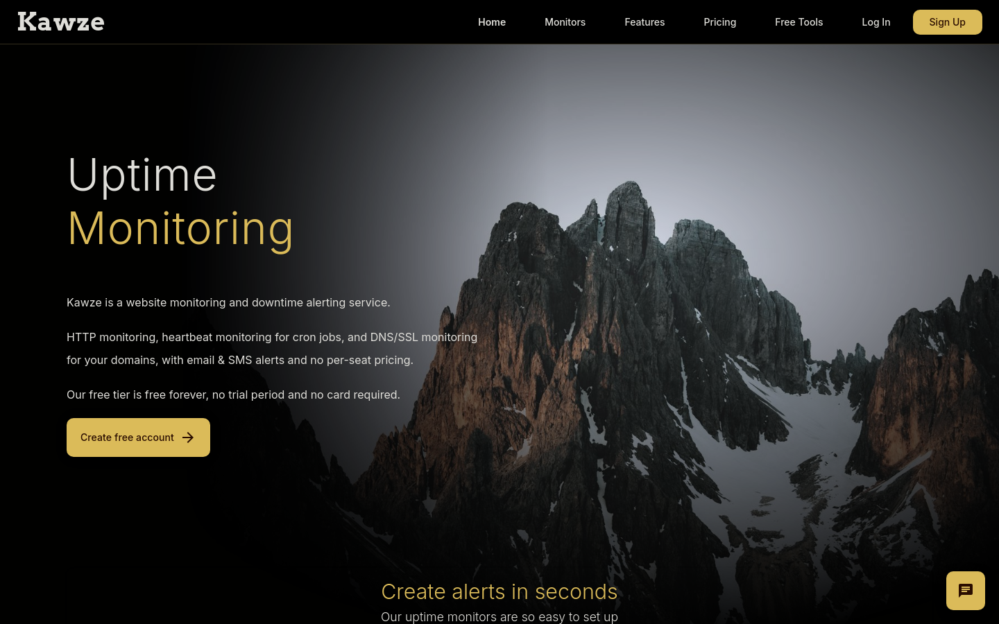 Captured Homepage / Lander