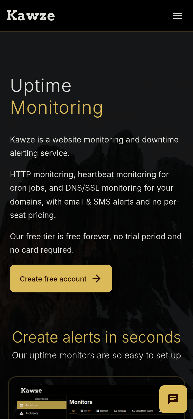Homepage / Lander