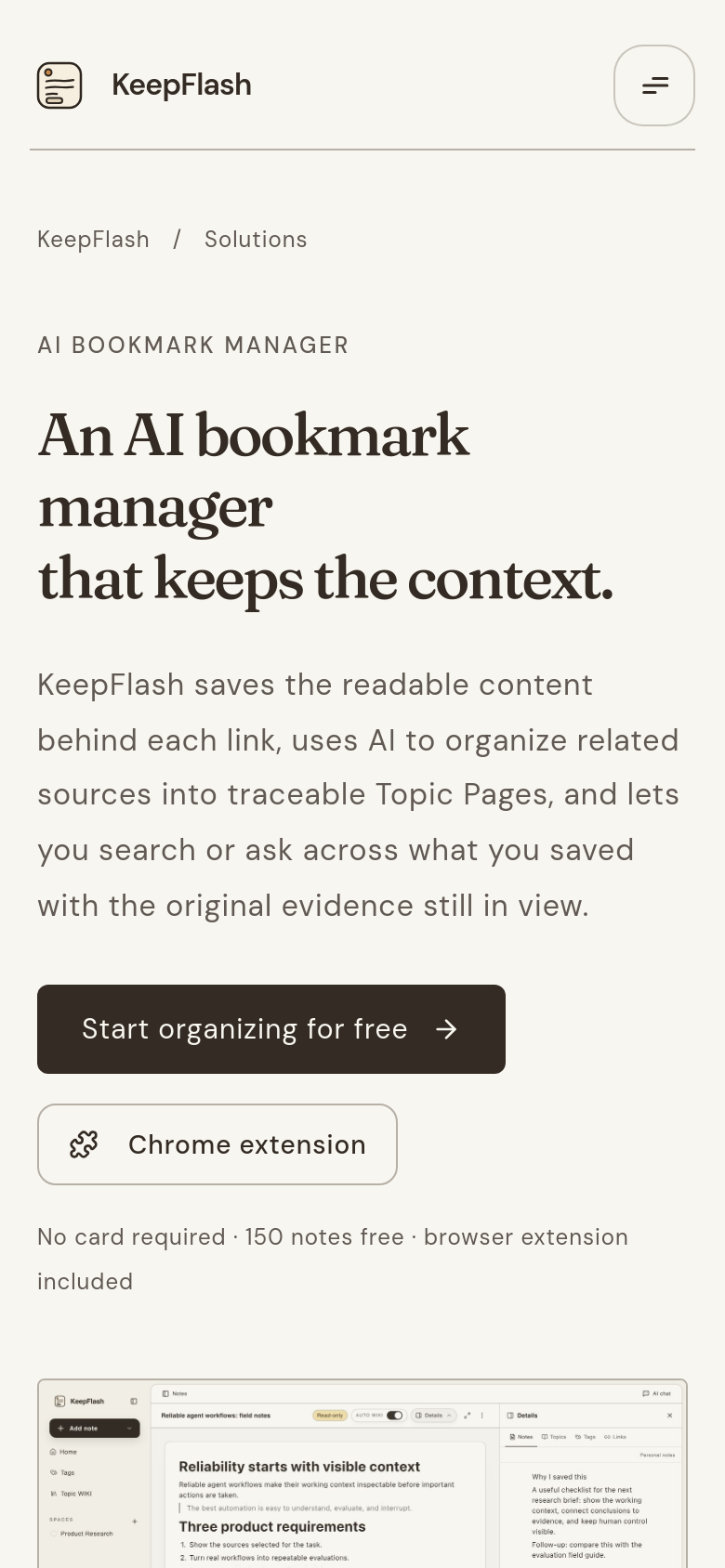 Solutions Ai Bookmark Manager