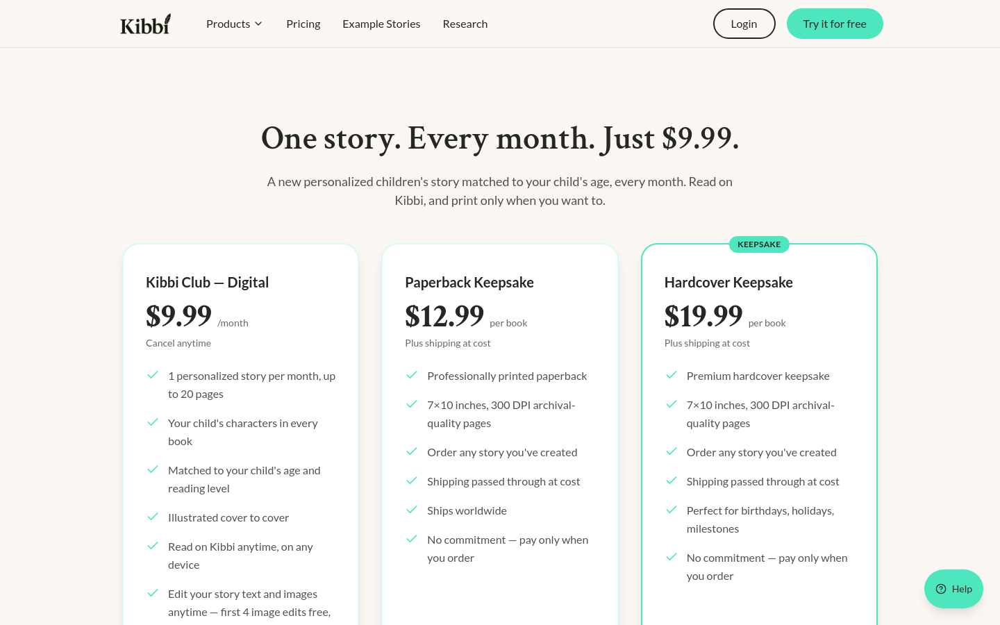 Pricing