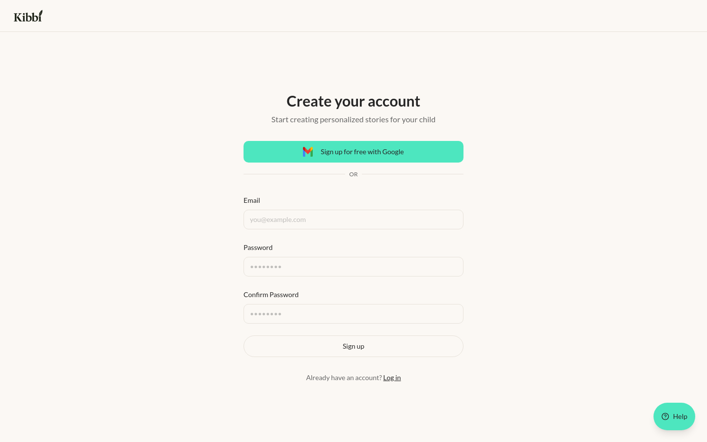 Signup