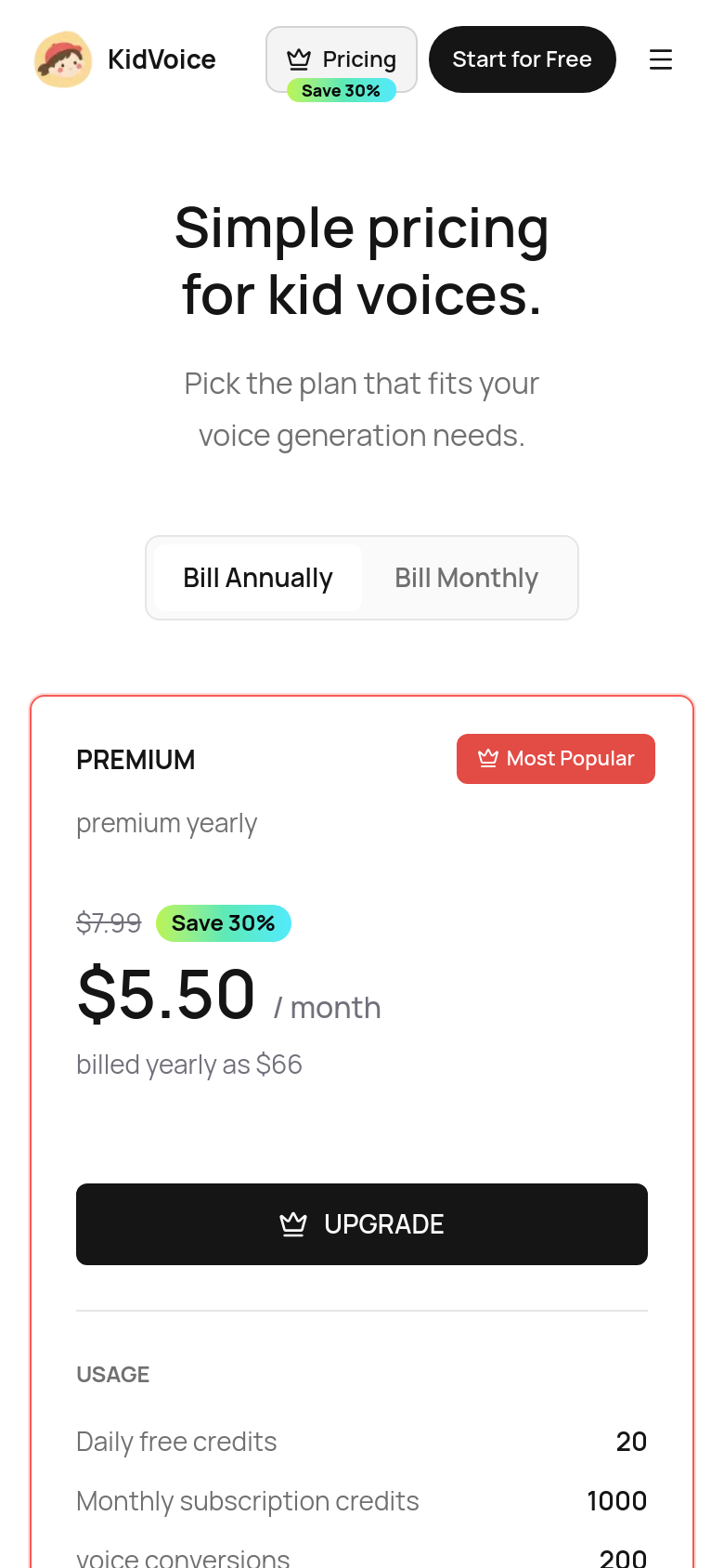 Pricing