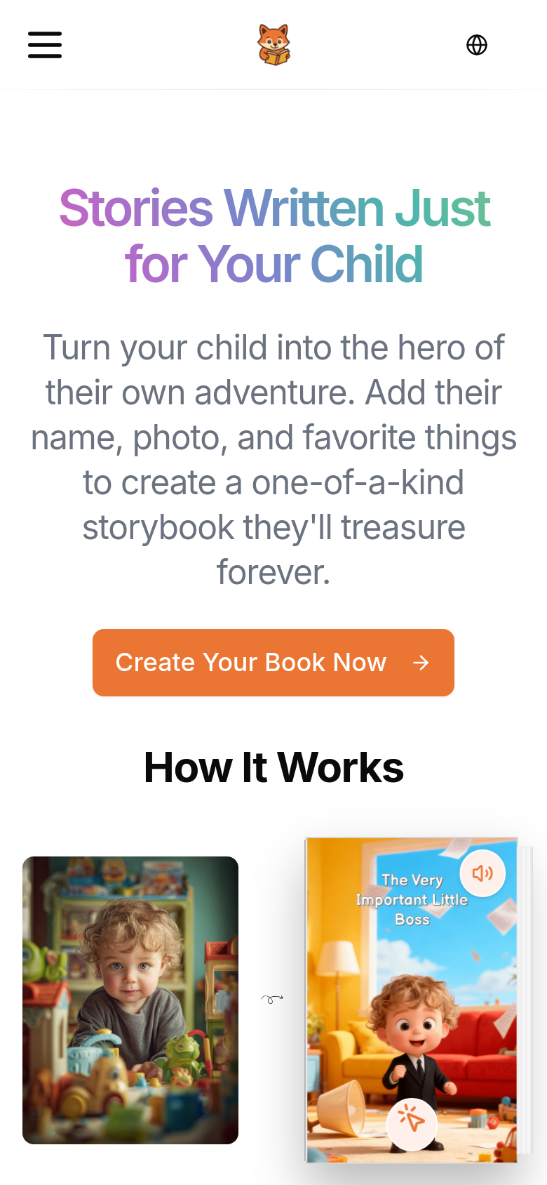 Homepage / Lander