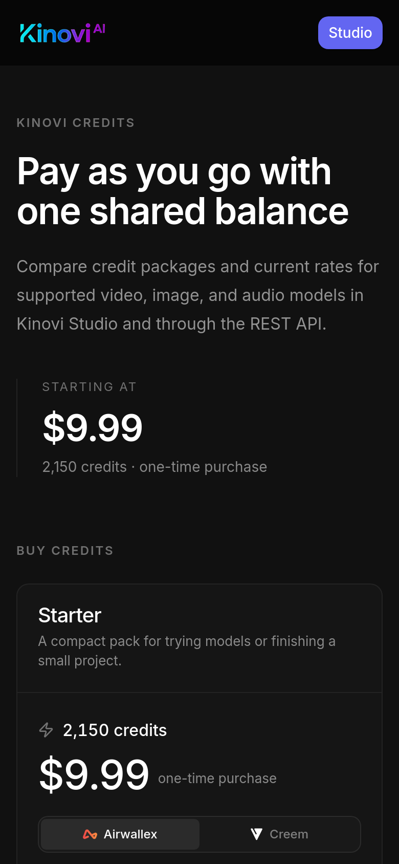 Pricing
