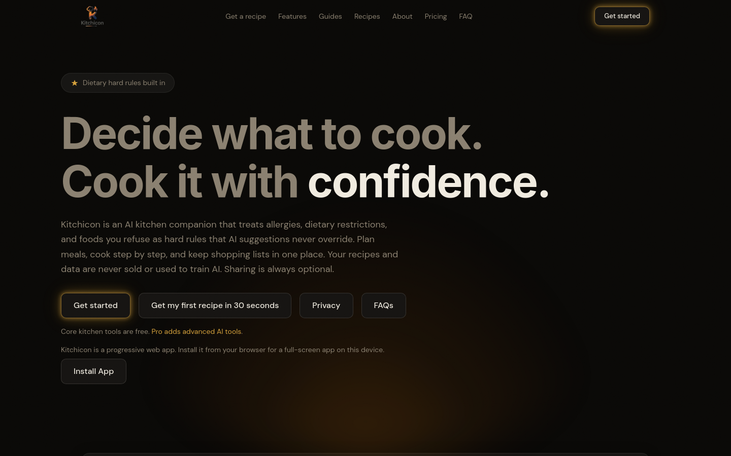 Captured Homepage / Lander