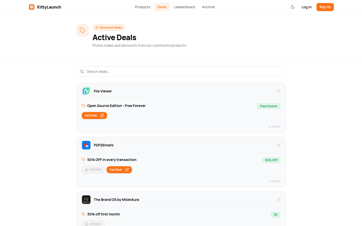 Deals