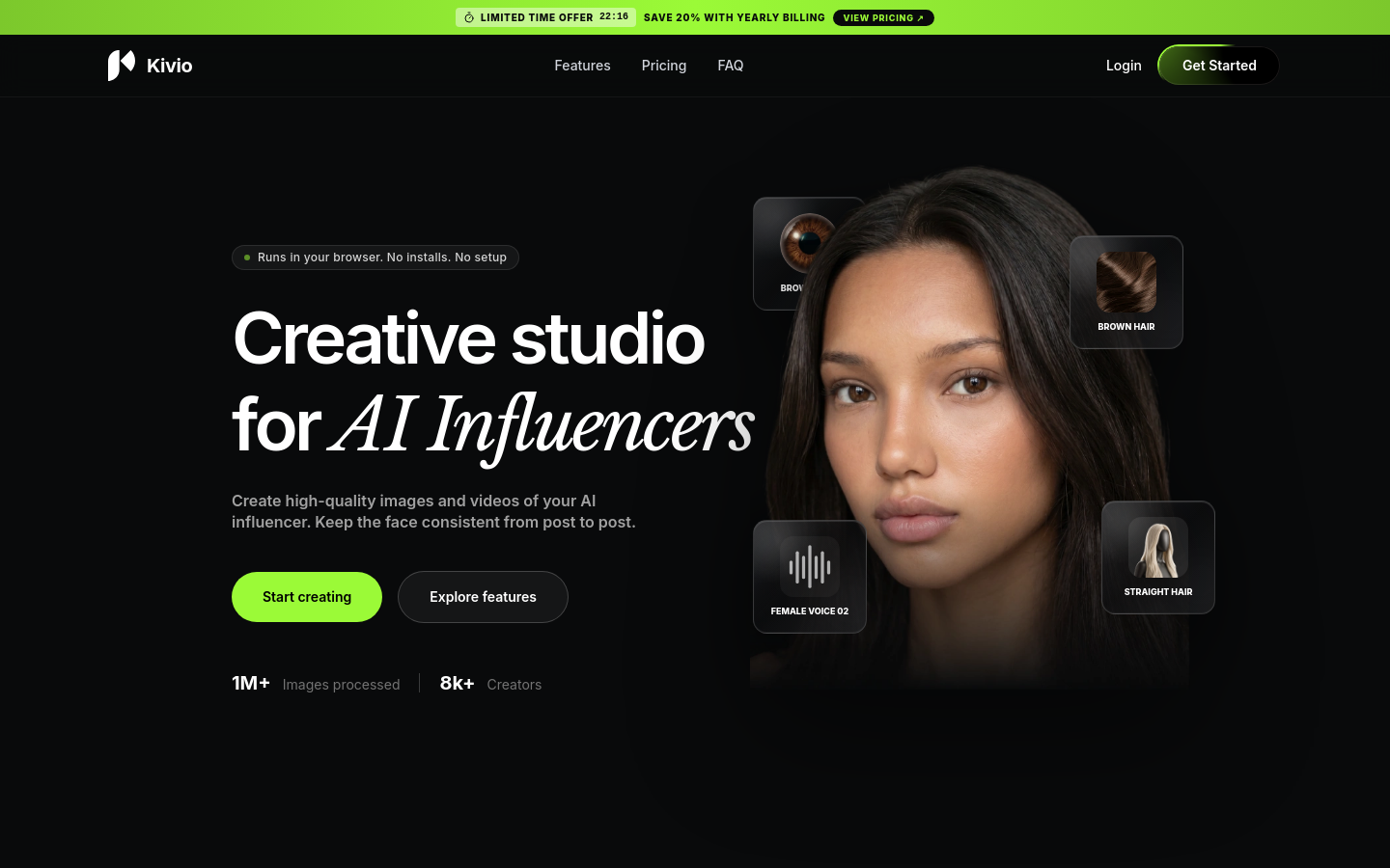 Captured Homepage / Lander