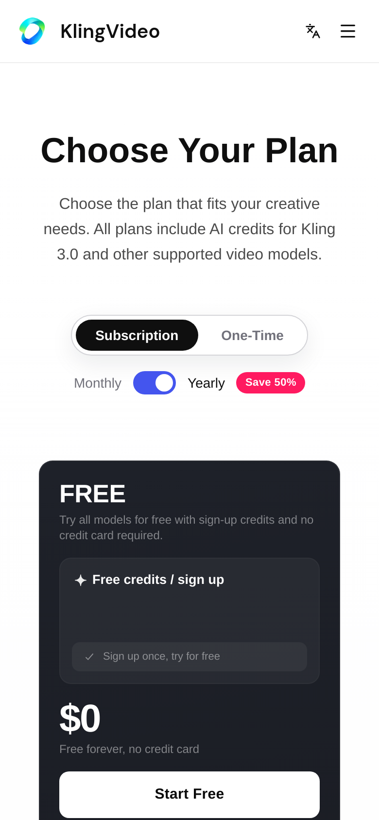 Pricing