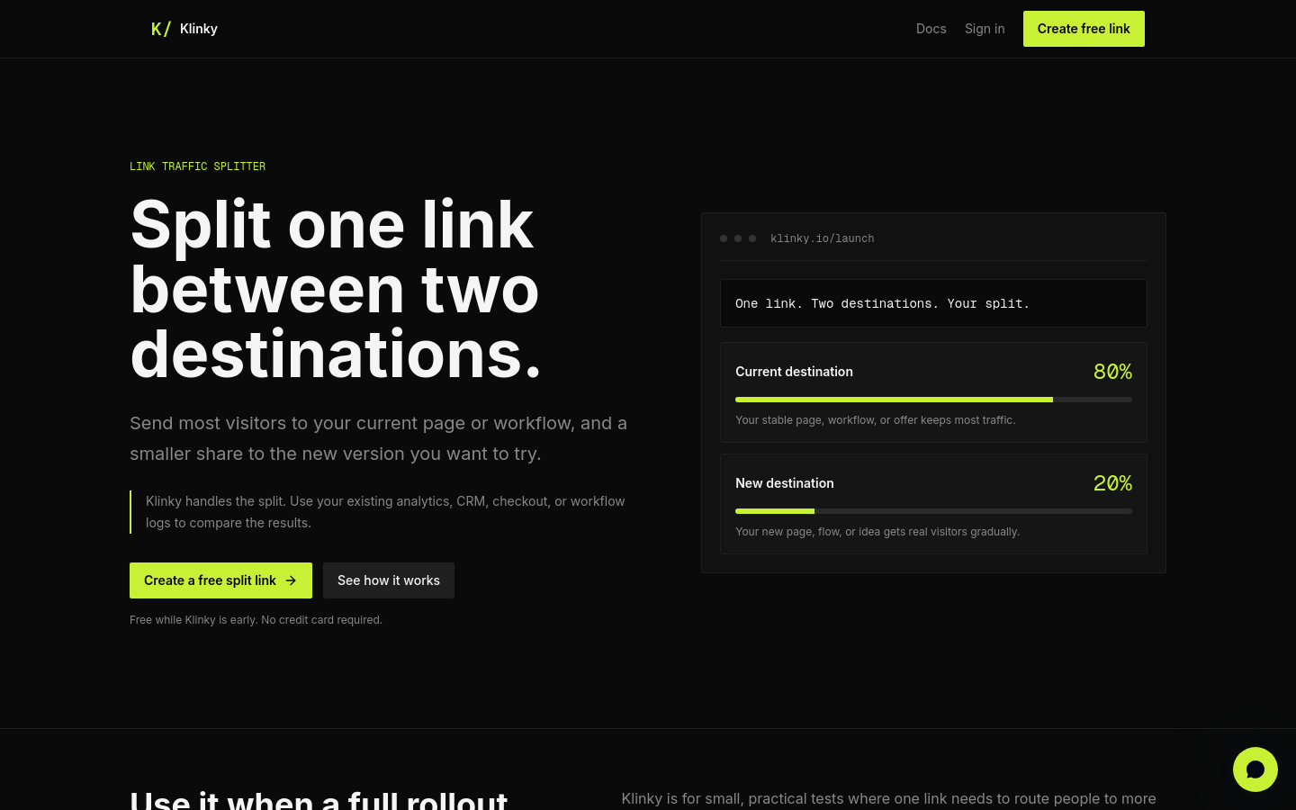 Captured Homepage / Lander