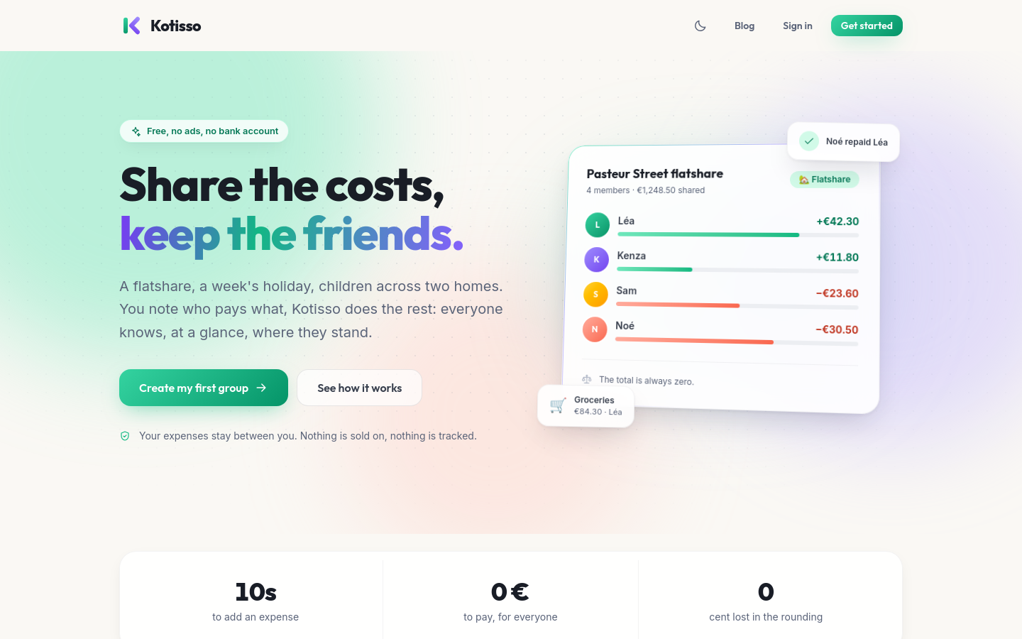 Captured Homepage / Lander
