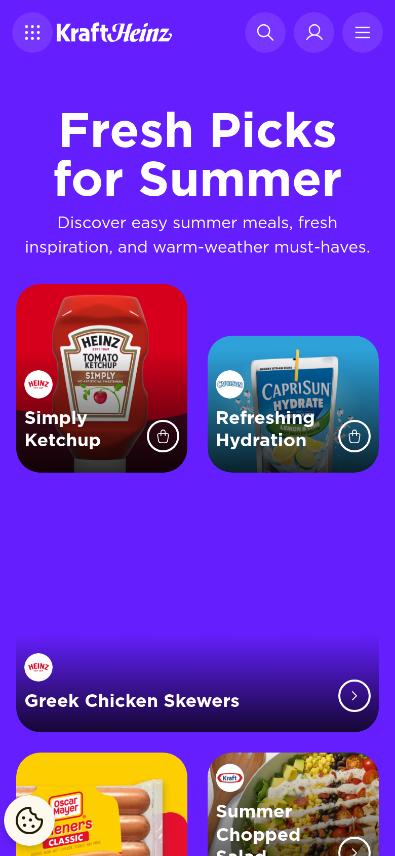 Homepage / Lander