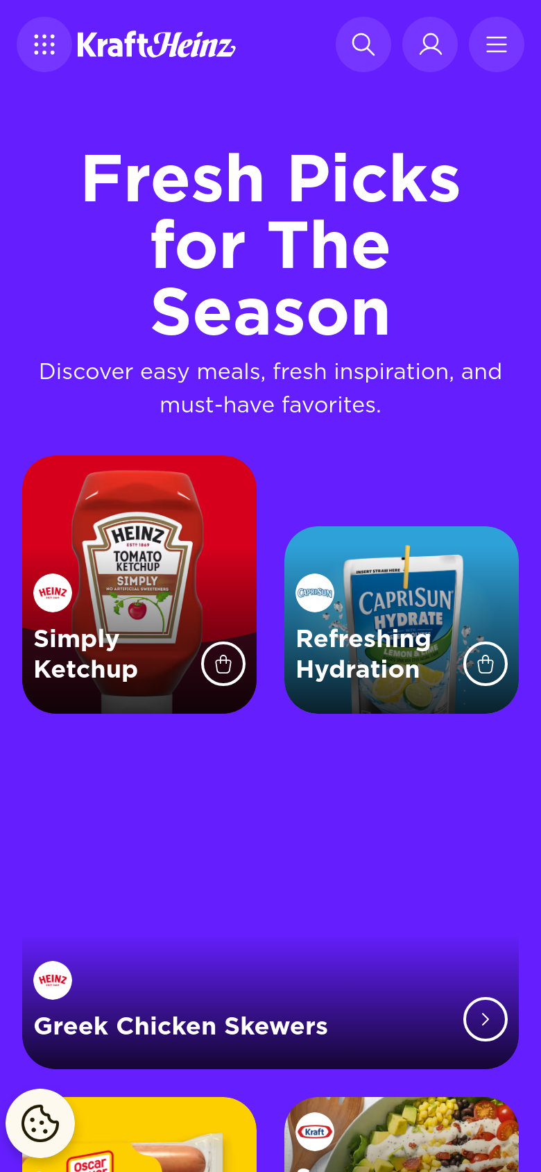 Homepage / Lander