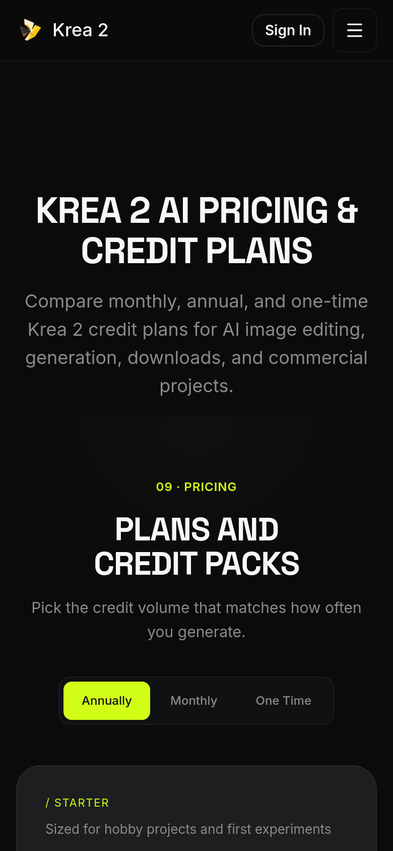 Pricing