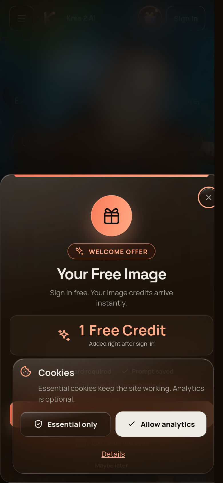Homepage / Lander