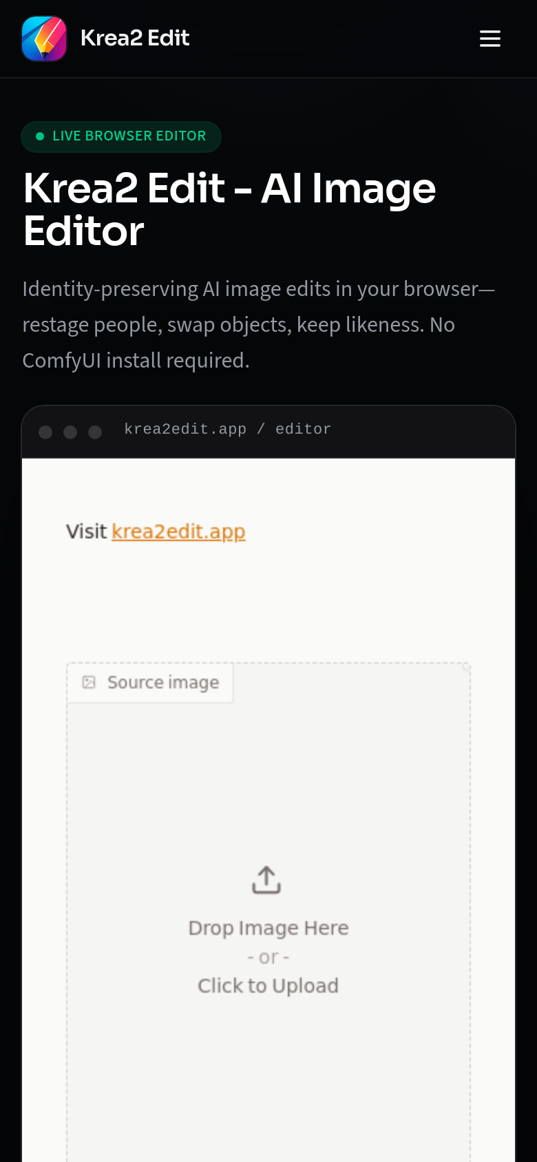 Homepage / Lander