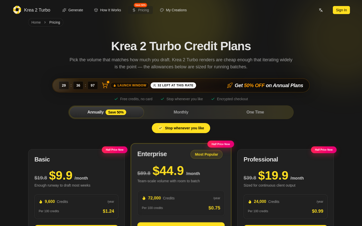 Pricing