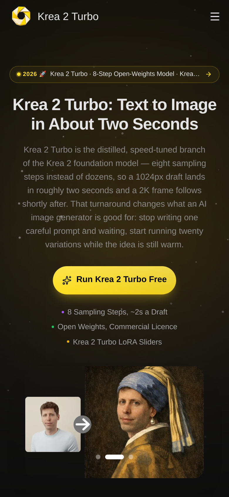 Homepage / Lander