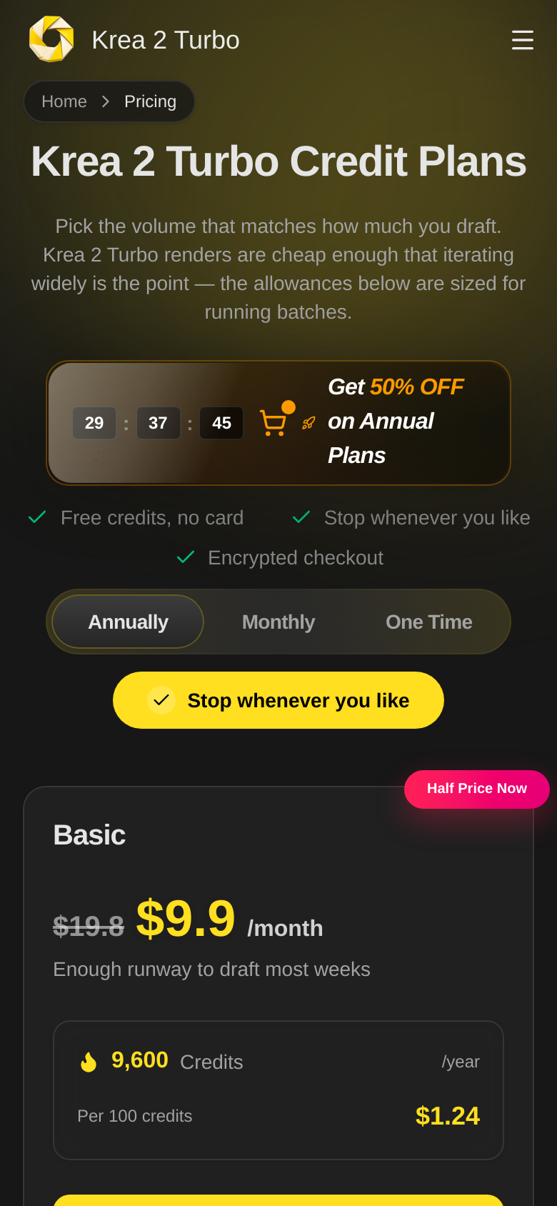 Pricing