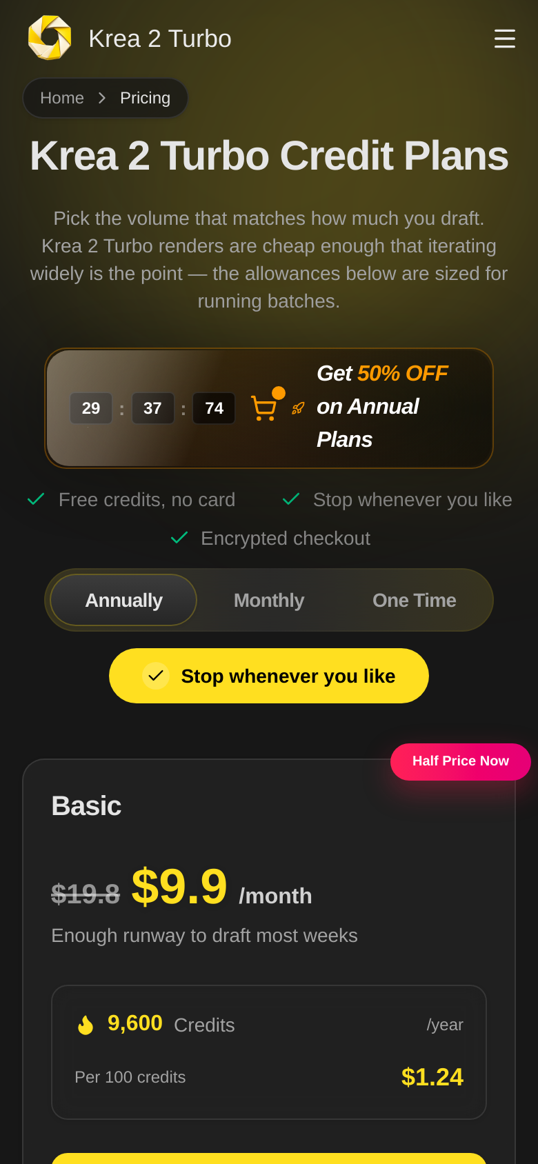 Pricing