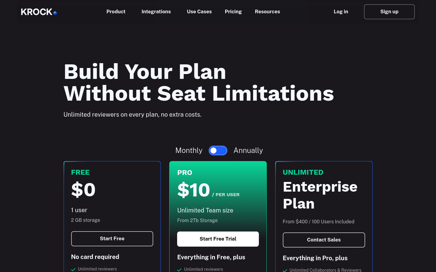 Pricing