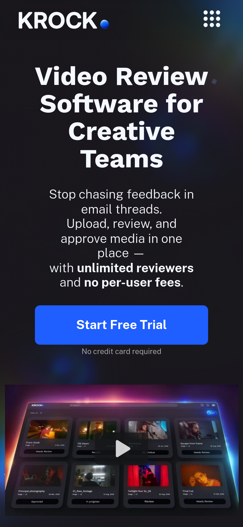 Homepage / Lander