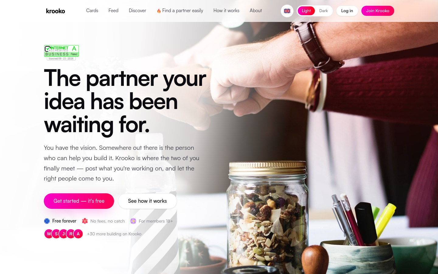 Captured Homepage / Lander