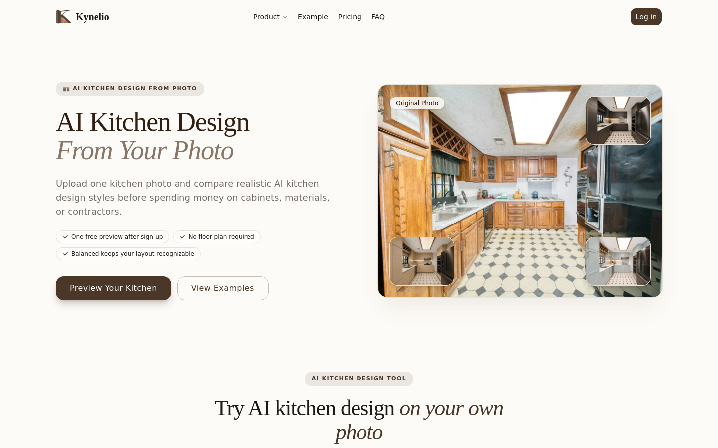 Captured Homepage / Lander