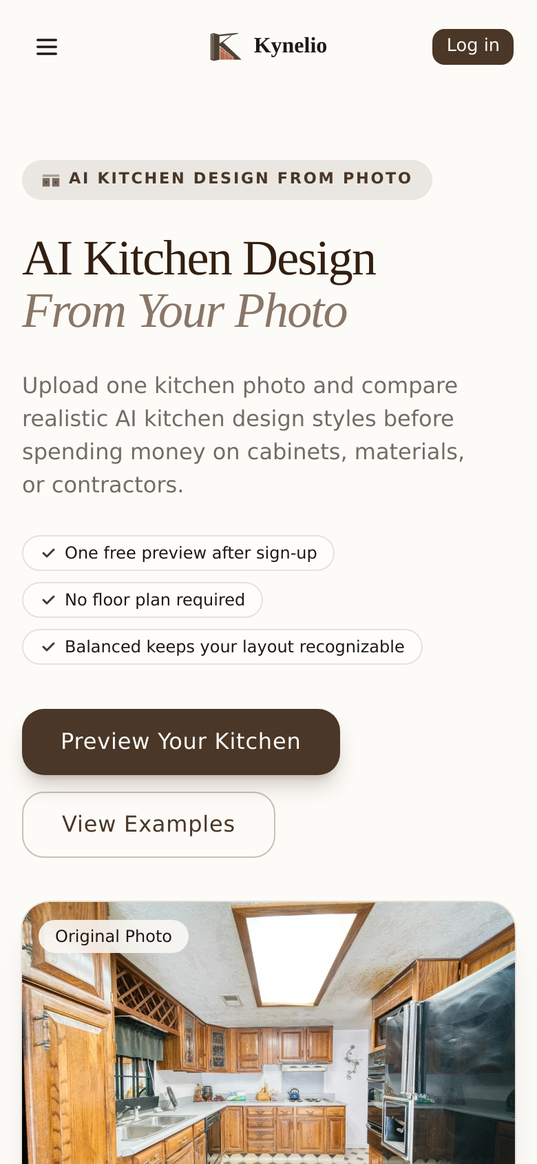 Homepage / Lander