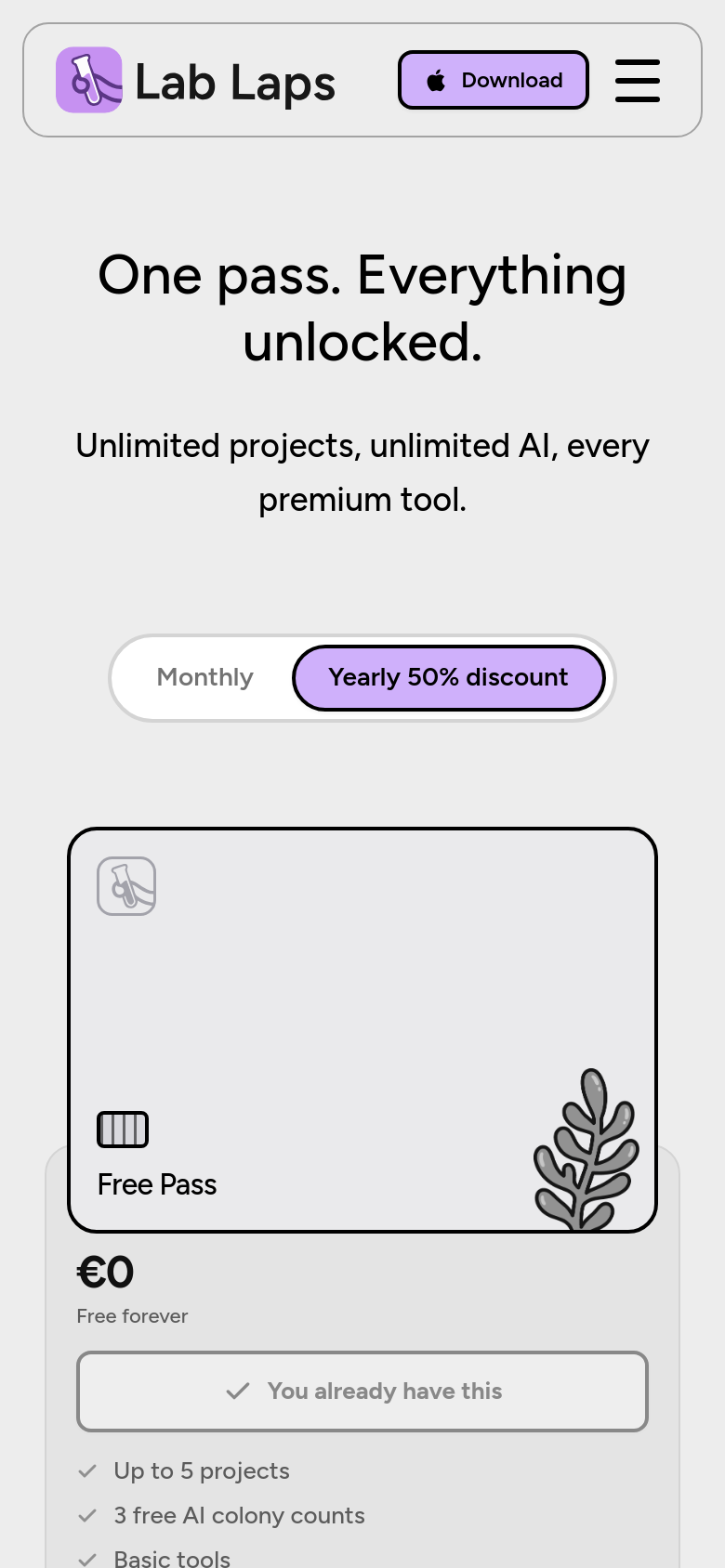 Pricing