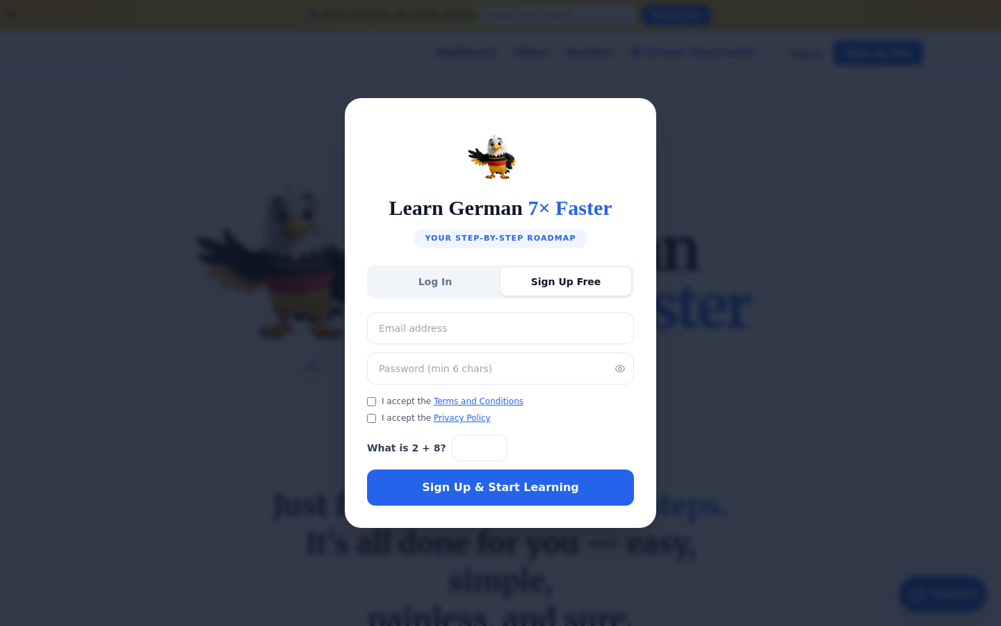Captured Homepage / Lander