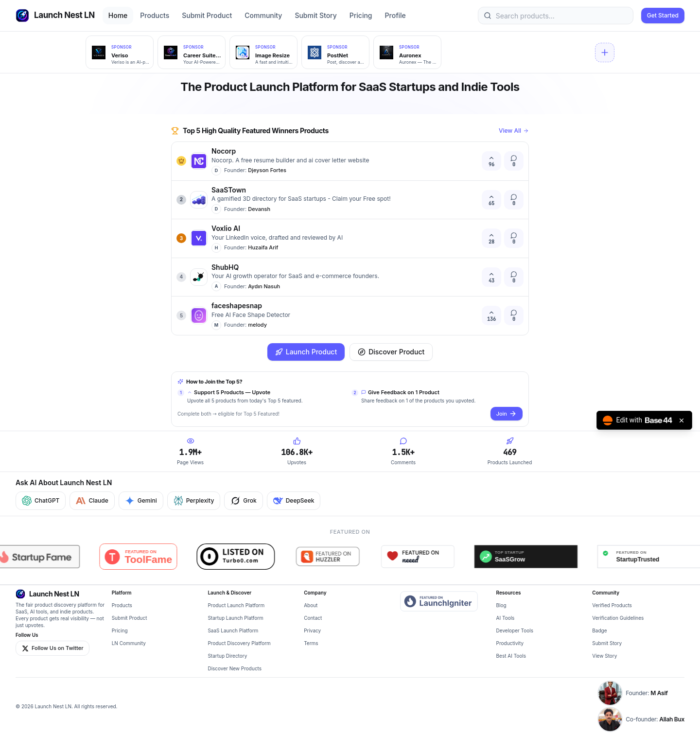 launch-nest-ai.base44.app — 