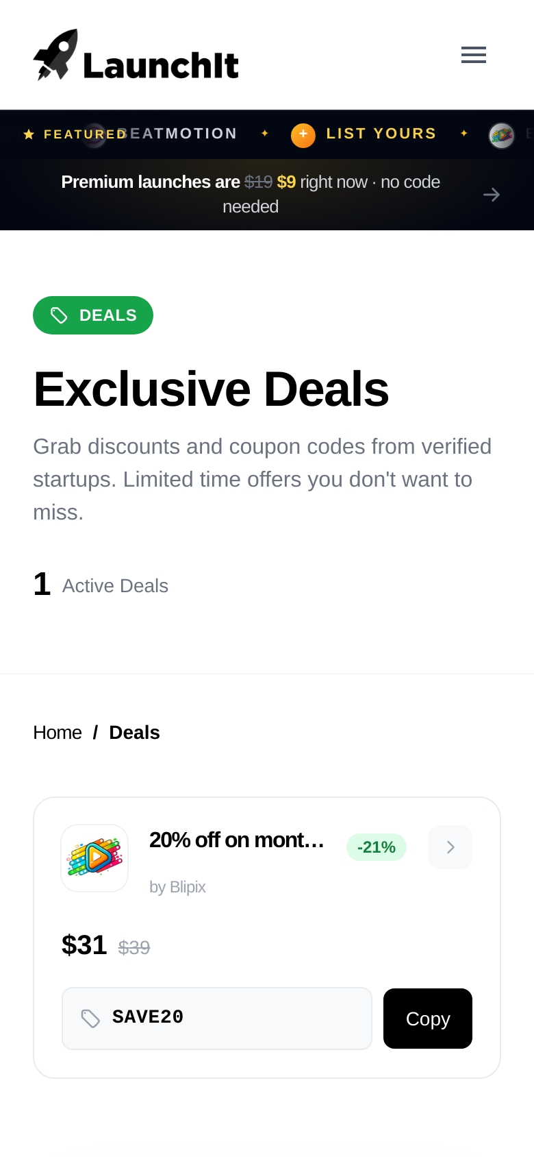 Deals