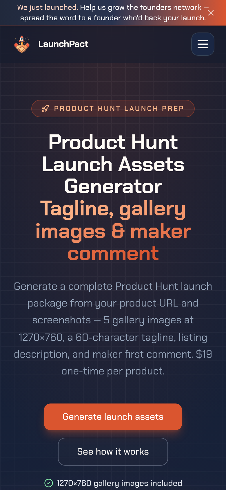 Product Hunt Launch Assets
