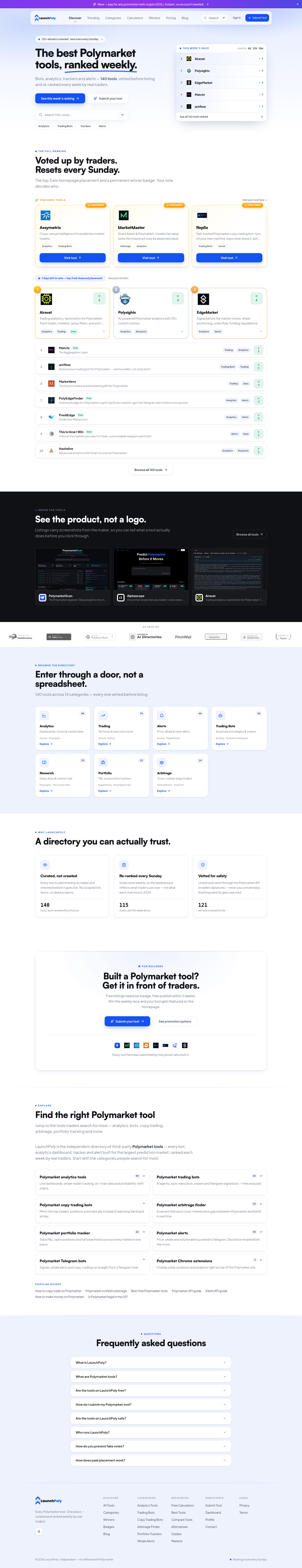 launchpoly.com — The Trust Wall