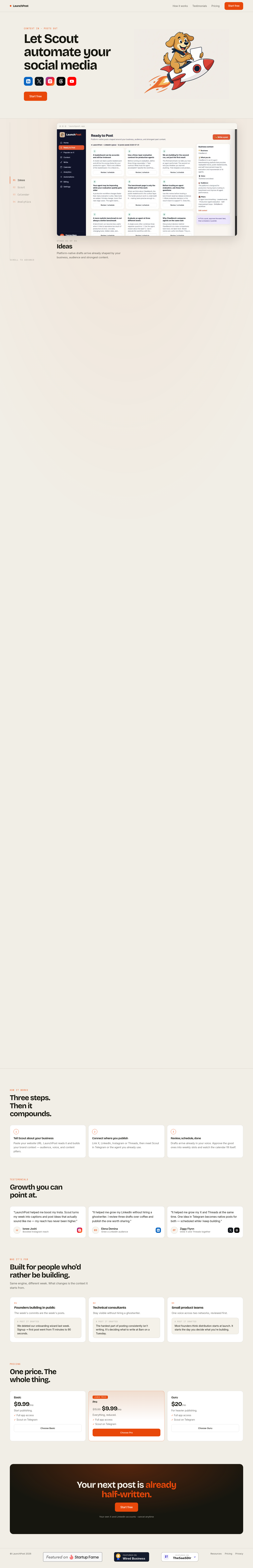 launchpost.app — 