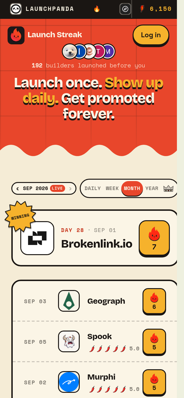 Homepage / Lander